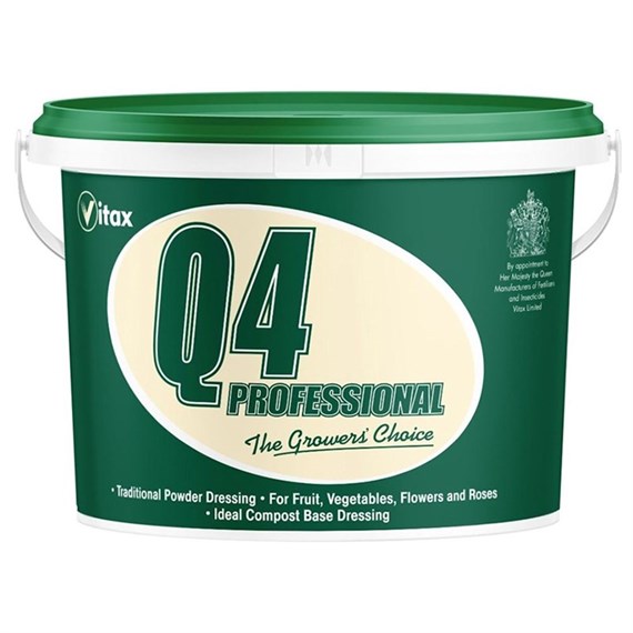 Vitax Q4 Fertiliser 10kg Tub (6QF10)
