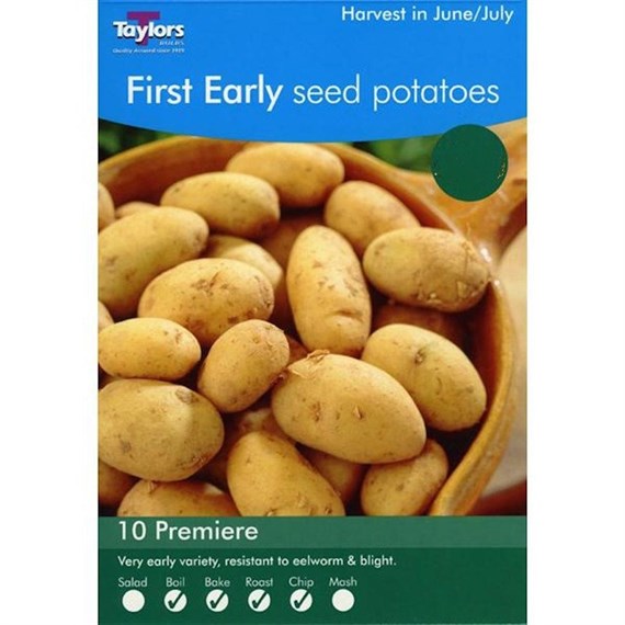 Taylors Bulbs Seed Potatoes Premiere (8 Pack) (VP420)