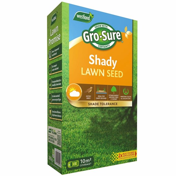 Gro-Sure Shady Grass Lawn Seed - 10 sq.m - 300g (20500185)