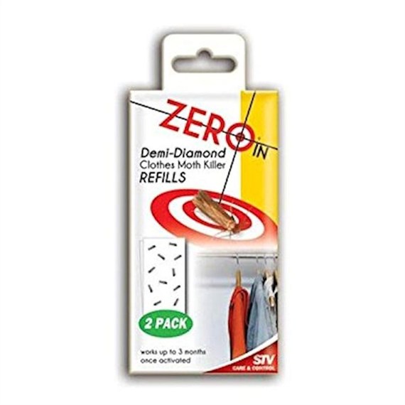 STV Demi-Diamond Clothes Moth Refills Twinpack Pest Control (ZER438)