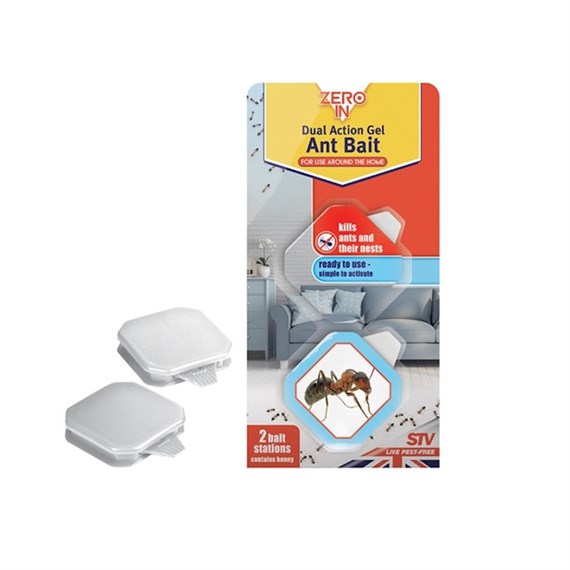 STV Dual Action Gel Ant Bait Pest Control - Twin Pack (ZER965)
