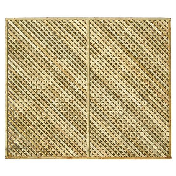 Zest 4 Leisure Privacy Diamond Trellis 1.83 x 1.524m (00554)
