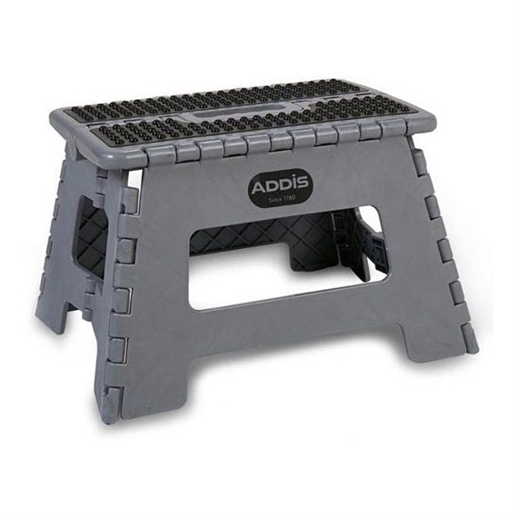 Addis Folding Step Stool Metallic