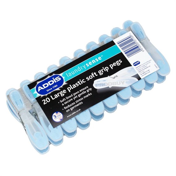 Addis Large Clothes Pegs 20 Pack (508030)