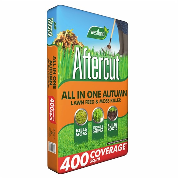 Aftercut All In One Autumn Lawn Care (Lawn Feed and Moss killer) - 400 sq.m - 14kg (20400458)