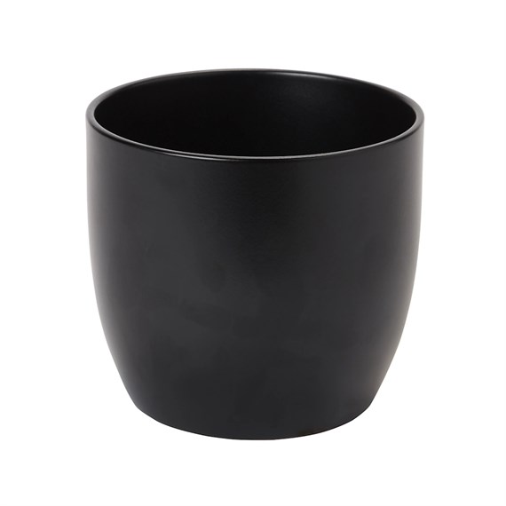 APAC Indoor Ceramic Plant Pot Black 19cm (CE506367)