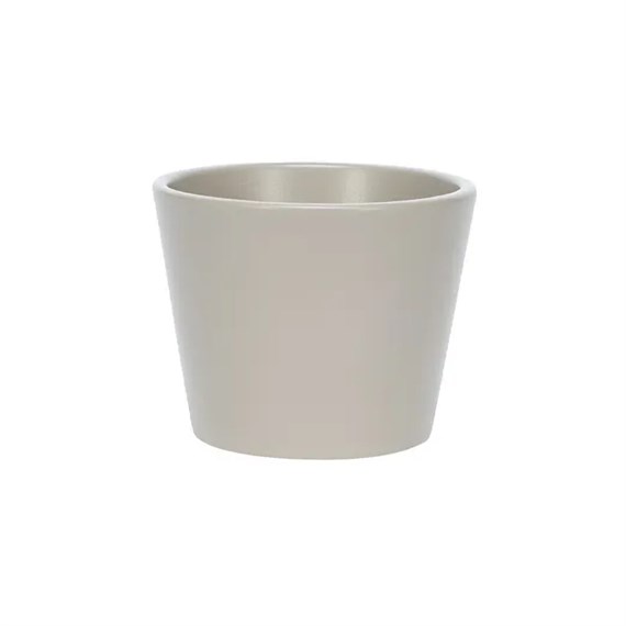 APAC Indoor Ceramic Plant Pot Light Grey 7cm (CE521546)