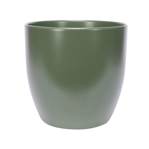 APAC Indoor Ceramic Plant Pot Moss Green 19cm (CE521543)