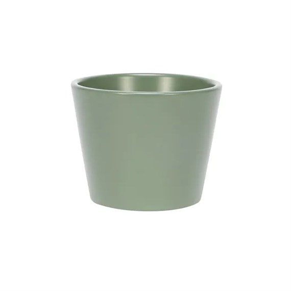 APAC Indoor Ceramic Plant Pot Moss Green 7cm (CE521547)
