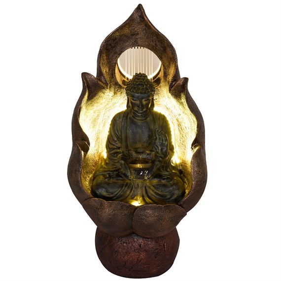 Aqua Creations Fintona Lotus Buddha Water Feature (PWFG2437)