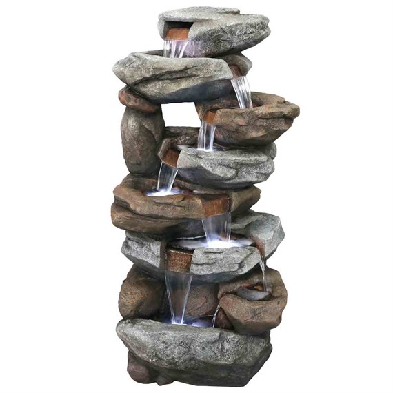 Aqua Creations Oklahoma Rock Falls Water Feature (PWFD8520)