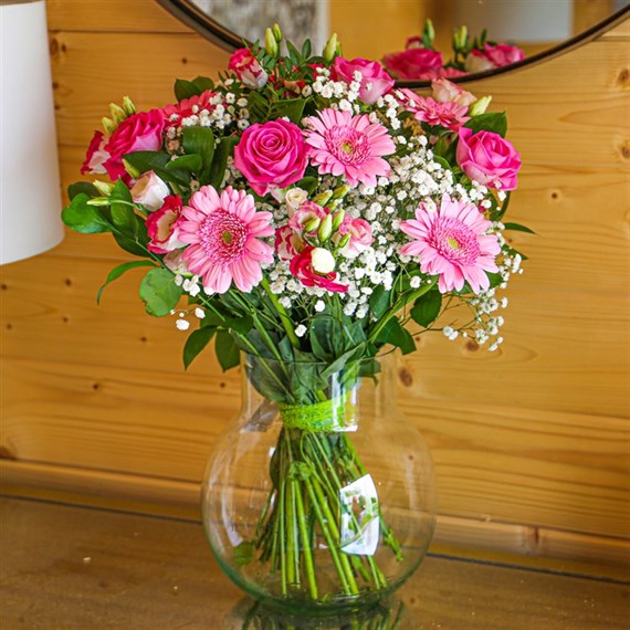 Baby Girl Hand Tied Bouquet - Classic