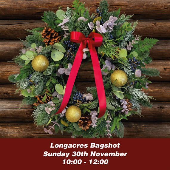 Bagshot Christmas Door Wreath Workshop - Sunday 30th November 2025 - AM