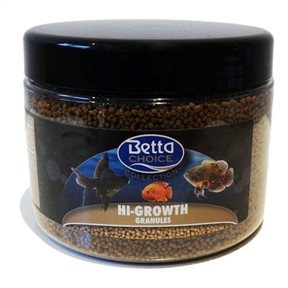 Betta Choice Hi-Growth 350g Fish Food Aquatic