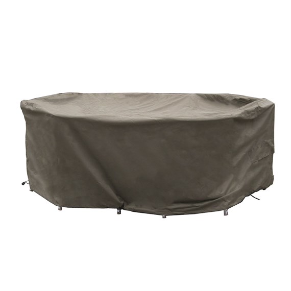 Bramblecrest 6 Seat Elliptical Dining Set Garden Furniture Cover (FC0175EX)