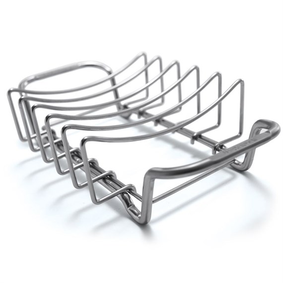 Broil King Stainless Steel Barbecue Rib Rack & Roast Support (62602)