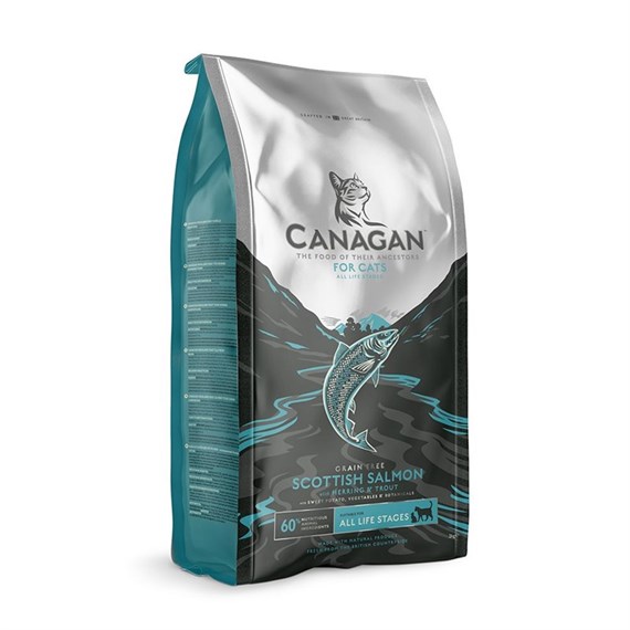 Canagan All Ages Grain Free Scottish Salmon Dry Cat Food 375G
