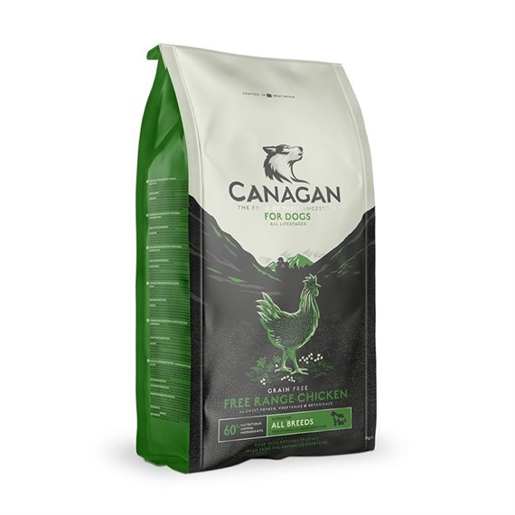 Canagan All Breeds Grain Free Chicken Dry Dog Food 2Kg