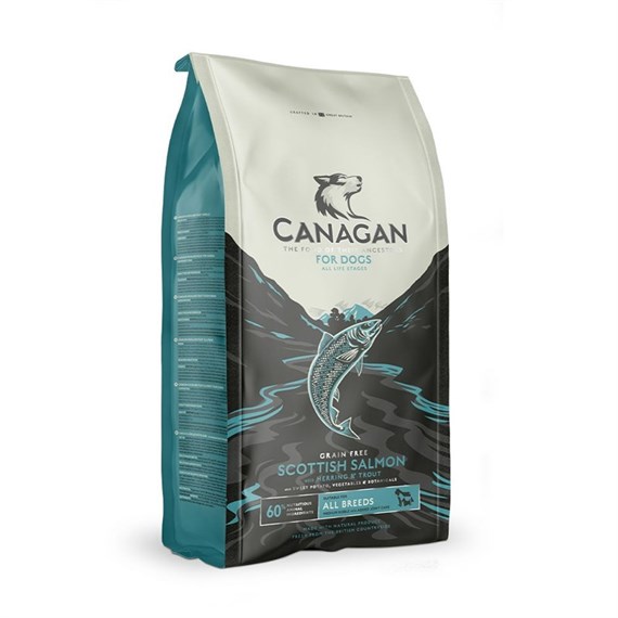 Canagan All Breeds Grain Free Scottish Salmon Dry Dog Food 2Kg