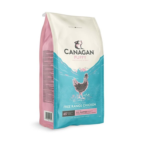 Canagan Puppy Grain Free Chicken Dry Dog Food 2Kg