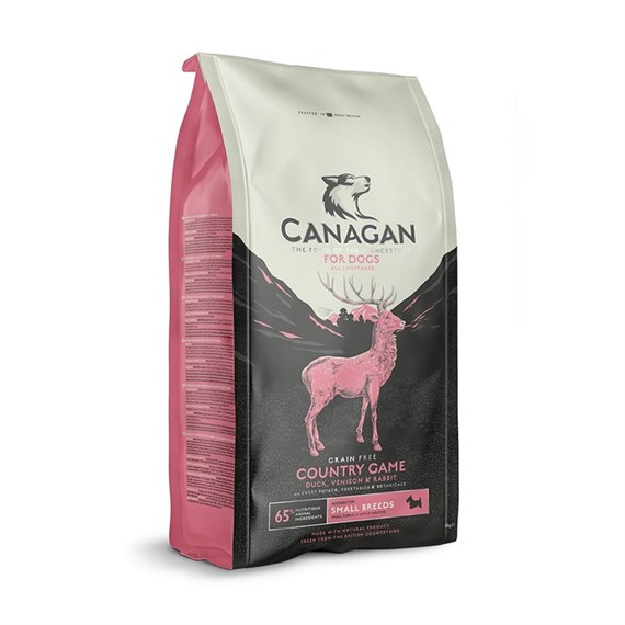 Canagan Small Breed Grain Free Country Game Dry Dog Food 2Kg