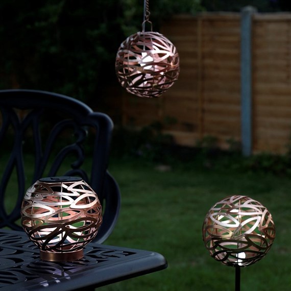 Cole & Bright Solar Infinity Hanging Light Copper (L26431)