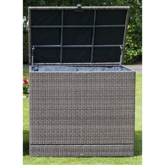 Glencrest Chatsworth Grey Outdoor Garden Cushion Box