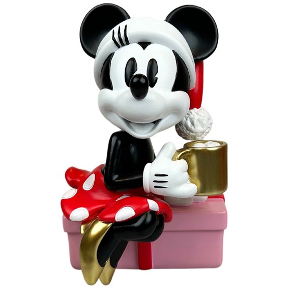 Christmas Inspo 19.5cm Minnie Mouse Mug Christmas Statue (DN25271)