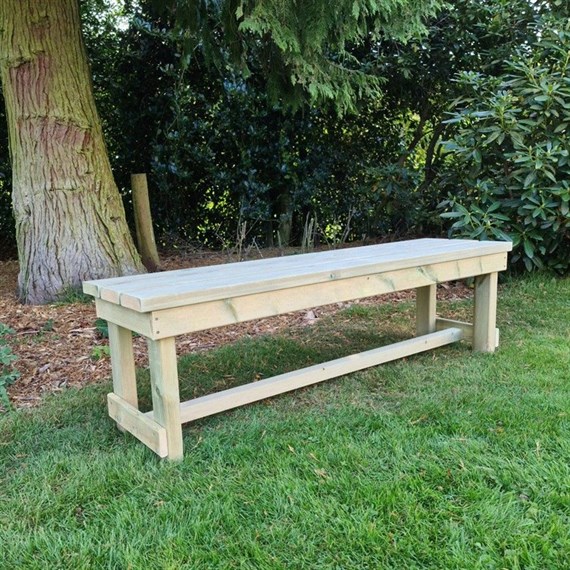 Churnet Valley Butchers Bench Wooden Outdoor Seating (BB102) DIRECT DISPATCH