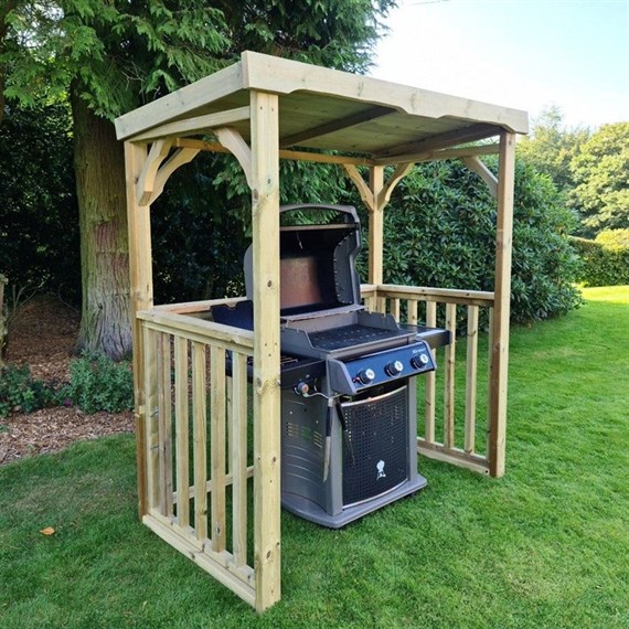 Churnet Valley Emily Wooden BBQ Hut (BBQ01) DIRECT DISPATCH