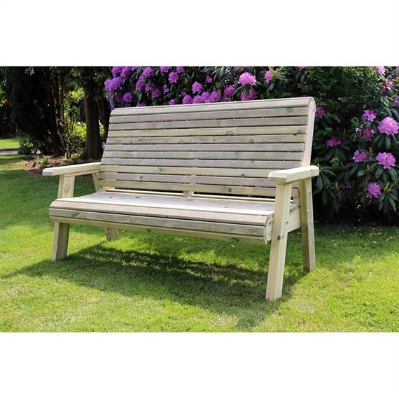 Churnet Valley Ergo Wooden 3 Seater Bench (ES103) DIRECT DISPATCH