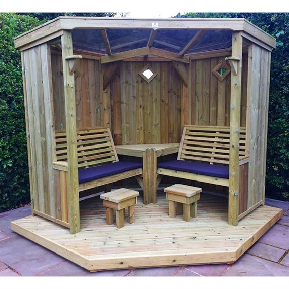 Churnet Valley Four Seasons Wooden Garden Room (FS101) DIRECT DISPATCH