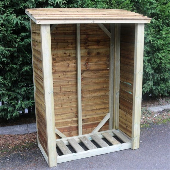 Churnet Valley Heavy Duty Wooden Logstore 5 x 4ft (LS5X4) DIRECT DISPATCH