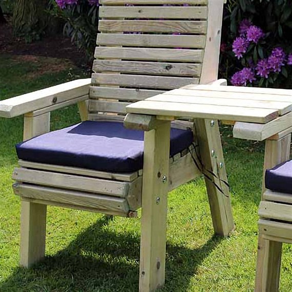 Churnet Valley Navy Single Seat Cushion (N1C) DIRECT DISPATCH