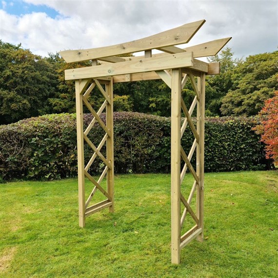 Churnet Valley Tokyo Wooden Arch 3ft (RA5) DIRECT DISPATCH