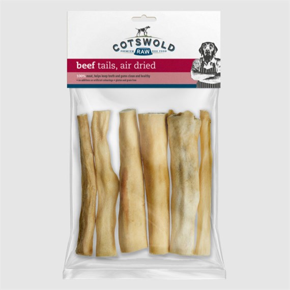 Cotswold Raw Beef Tails Dog Treats 250g (TR-BF-TAIL-250)