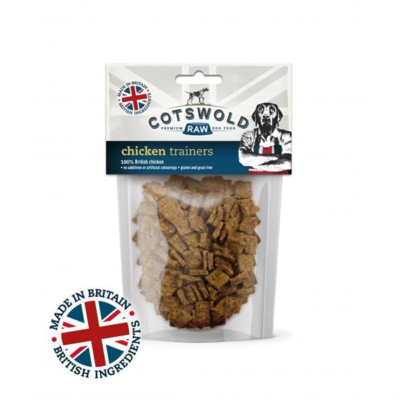 Cotswold Raw Chicken Trainers Dog Treats 70g (BTR-CH-TRA-70)