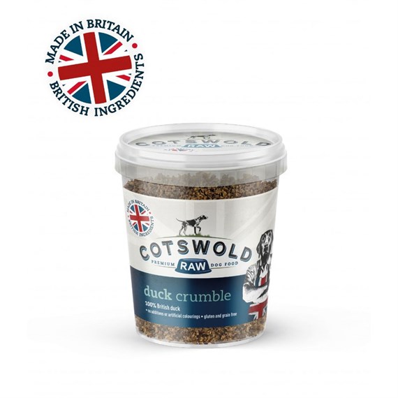 Cotswold Raw Duck Crumble Dog Treats 200g (BTR-DU-CRU-200)
