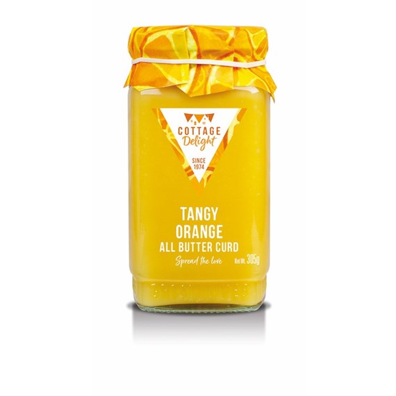 Cottage Delight Tangy Orange All Butter Curd 305g (CD050057)