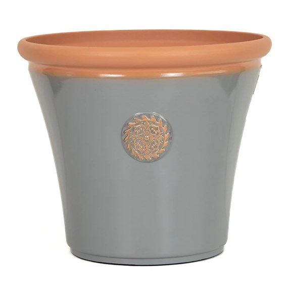 Creekwood 15cm Chatsworth Garden Pot Grey (47421)
