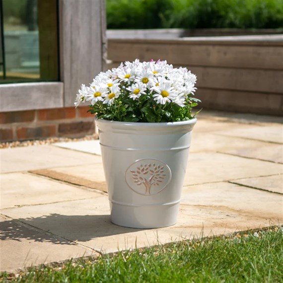 Creekwood Blenheim Pot Grey 30cm (43203)