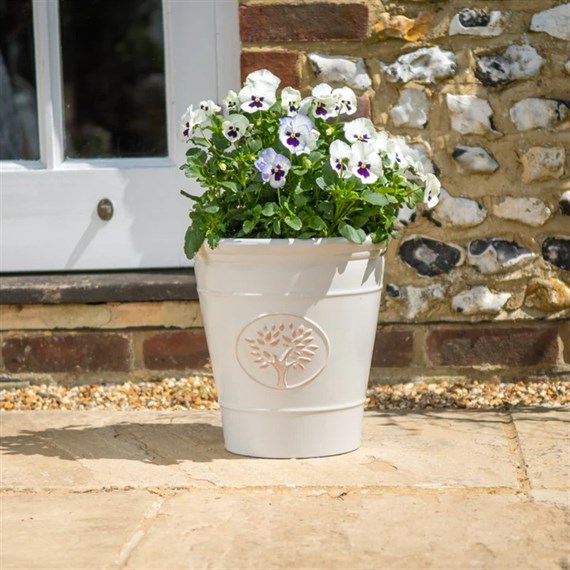 Creekwood Blenheim Pot Off White 40cm (43206)