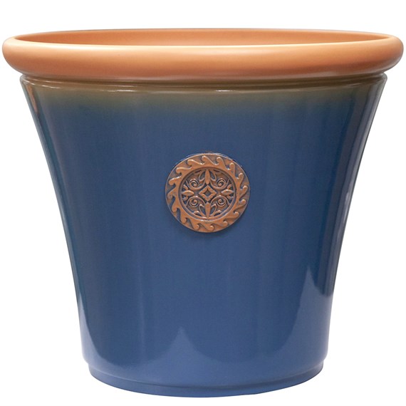 Creekwood Chatsworth Garden Pot Blue 45cm (45CHATB)