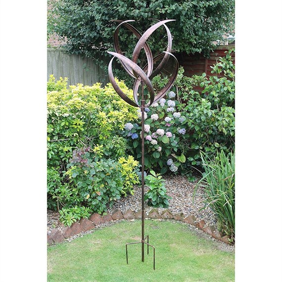 Creekwood Hampton Wind Spinner Brushed Copper 56x208cm (48052)