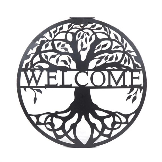 Creekwood Solar Wall Decor - Welcome (47287)