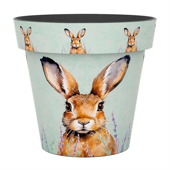 Creekwood Zest Garden Pot Hare 15cm (6ZESTHR)