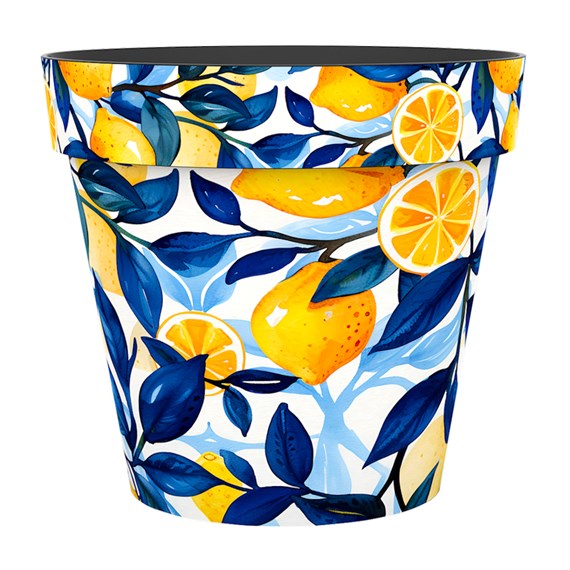 Creekwood Zest Garden Pot Marbella 15cm (6ZESTMB)