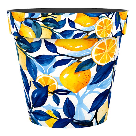 Creekwood Zest Garden Pot Marbella 22cm (8ZESTMB)