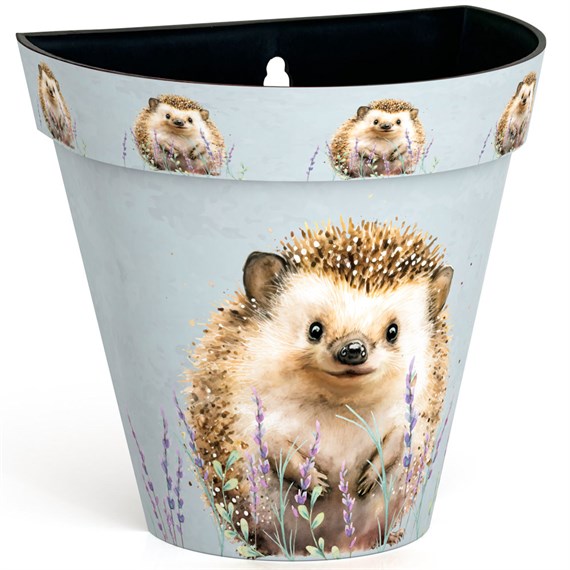Creekwood Zest Garden Wall Pot Hedgehog 25cm (ZESTWPHH)