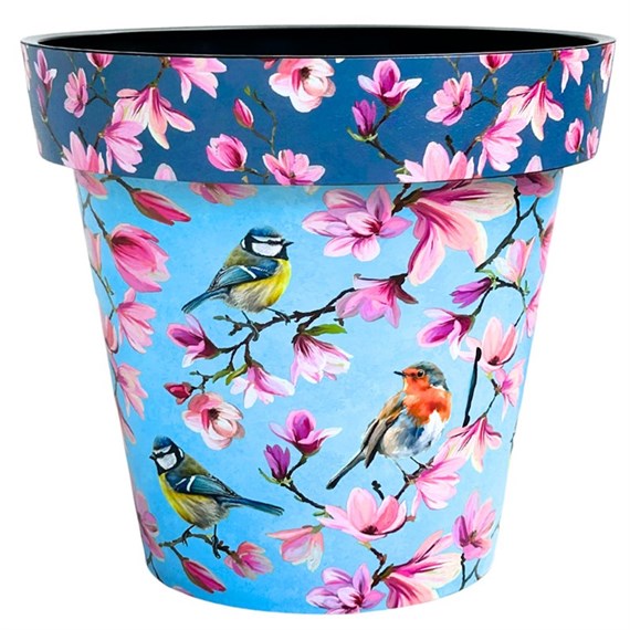 Creekwood Zest Pot Birds 38cm (15ZESTWB)